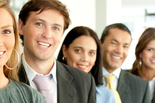 o líder valuepreneur e colegas ao lead-results